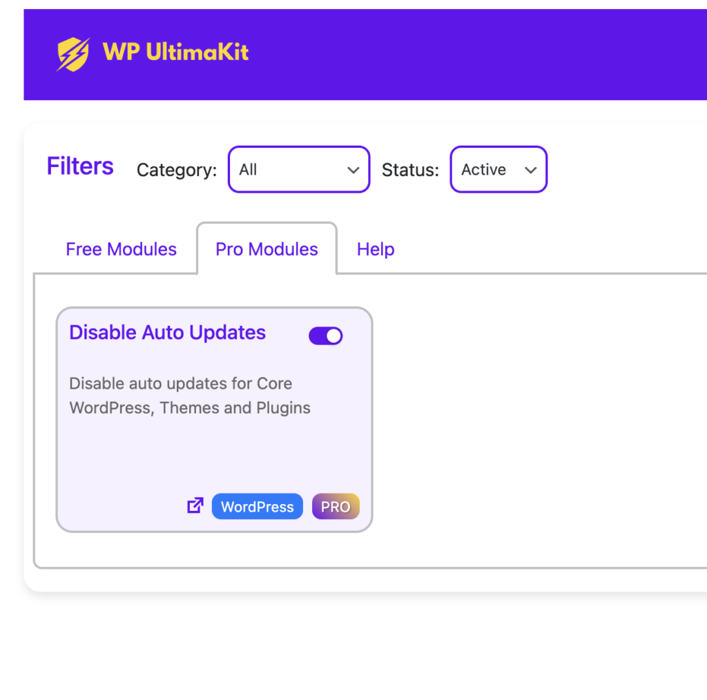 Disable Auto Updates in WordPress