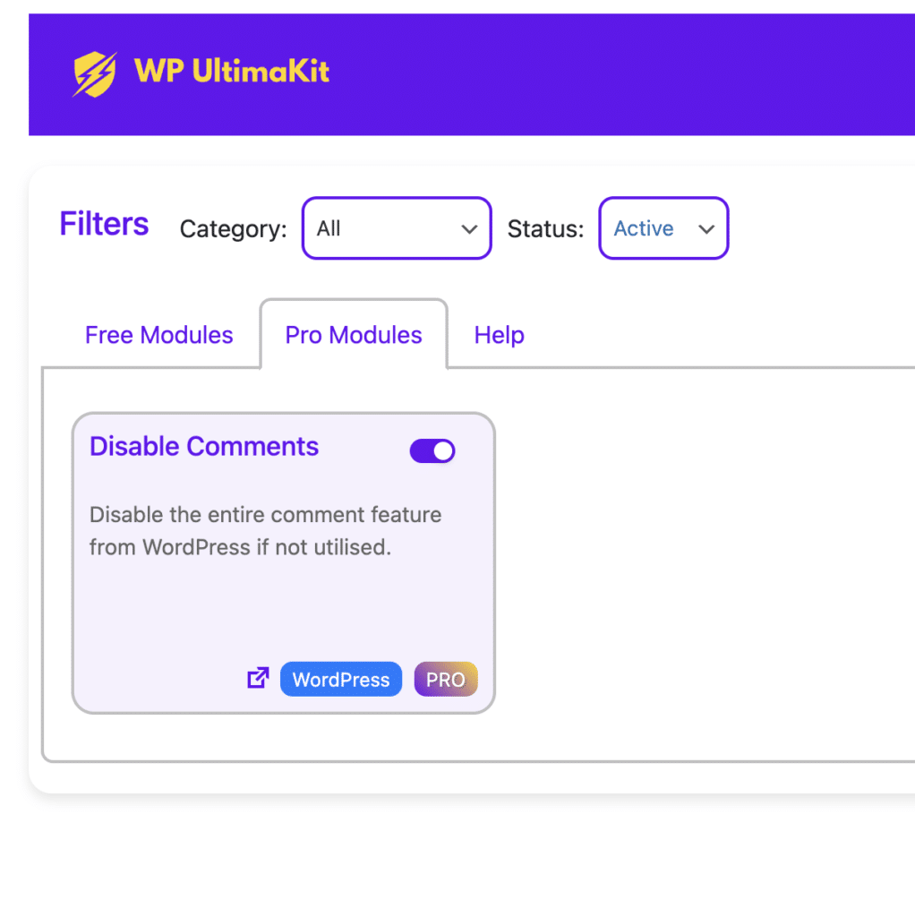 Disable Comments in WordPress