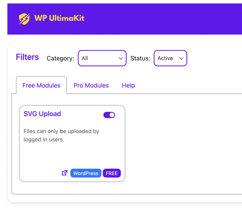 SVG Upload in WordPress