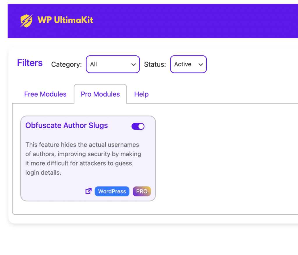 Obfuscate Author Slugs