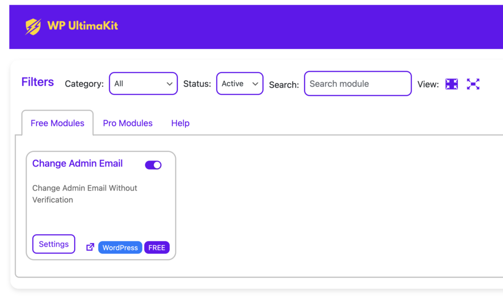 ultimakit-change-admin-email-address-without-verification